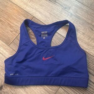 Nike Pro Dri-FIT Purple Sports Bra